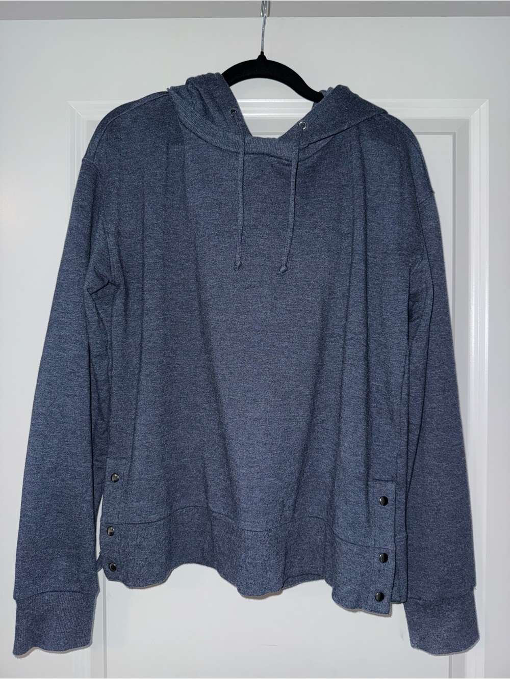 Banana Republic Navy Blue Hoodie with Drawstring